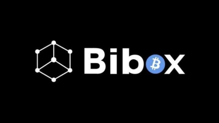 bibox logo image featuring bibox's logo in black background