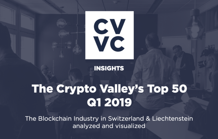 The Crypto Valley's Top 50 Q1 2019 featured Switzerland and Liechtenstein’s Crypto Valley Sees Thriving Blockchain Ecosystem