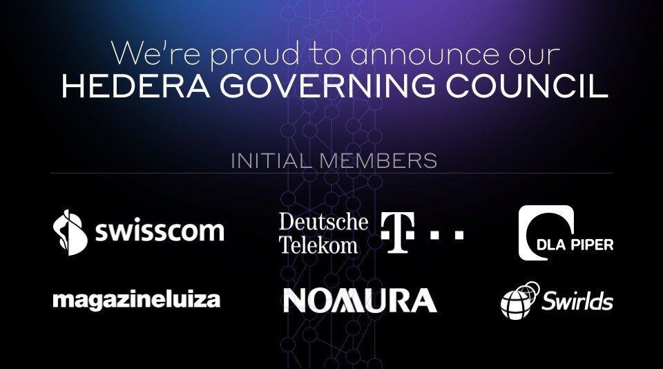 Hedera Hashgraph names Deutsche Telekom and others to its blockchain alternative governing council Hedera Hashgraph names Deutsche Telekom and others to its blockchain alternative governing council