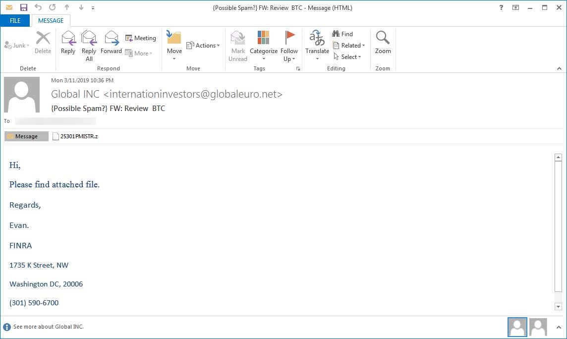SPAM Email
